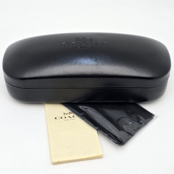 Coach HC7114 L1148 900574 Light Gold Frame Brown Gradient Lens Sunglasses w Case main image 4